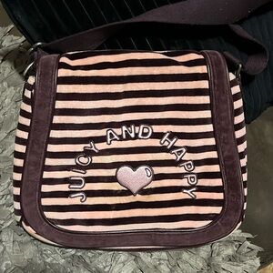Vintage Juicy Couture velour crossbody bag